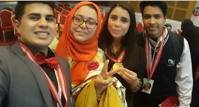 طالب فلسطيني يحقق جائزة عالمية بالهندسة