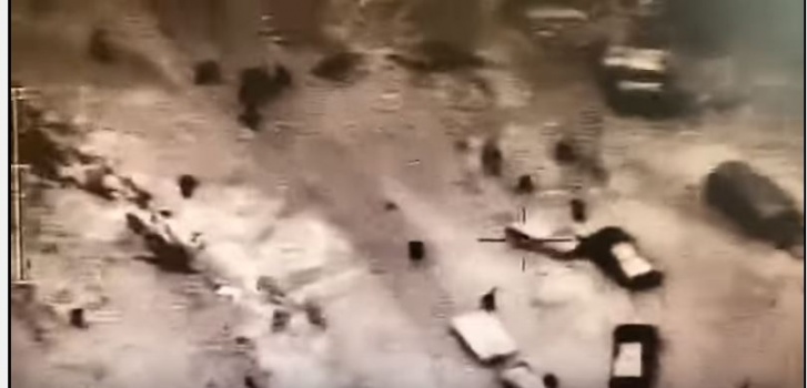 فيديو تصوير جوي يظهر لحظة اعدام الشهيد "ابو القيعان" في النقب
