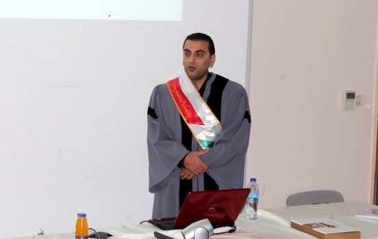 الباحث جبارين يناقش رسالة ماجستير في تخصص علم الحاسوب بالجامعة العربية الأمريكية