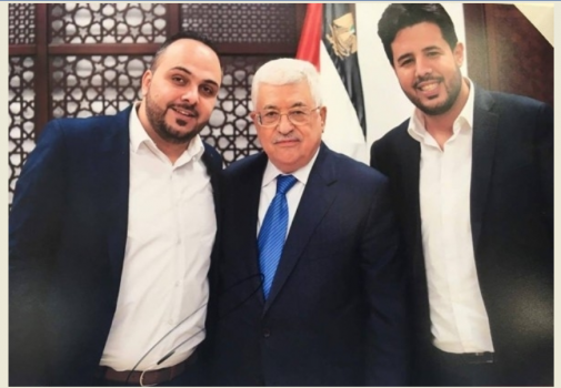 الرئيس عباس يستقبل قاسم النجار وشادي البوريني .. وهذا ماقاله لهما!