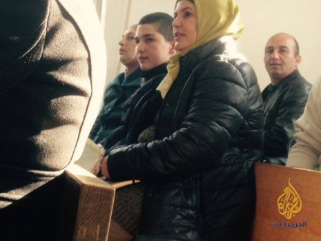 النطق بالحكم على اصغر اسير فلسطيني الطفل شادي فراح
