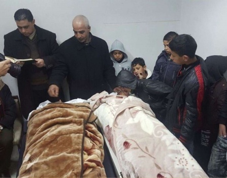 جنازة مشتركة للشهيدين الرجبي والشلودي في الخليل