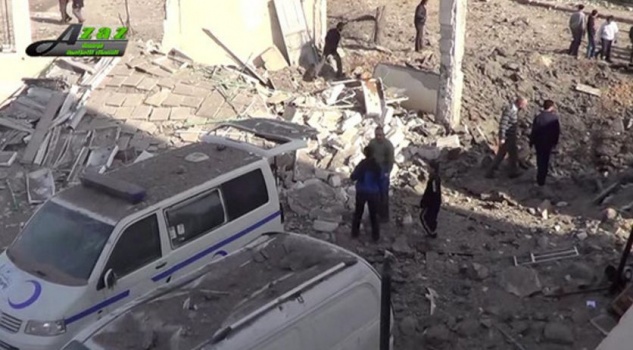 عشرات القتلى والجرحى بانفجار في إعزاز بريف حلب