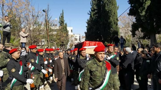 بالصور..تشييع جثمان المناضل برهان جرار بمشاركة رسمية وجماهيرية حاشدة في جنين