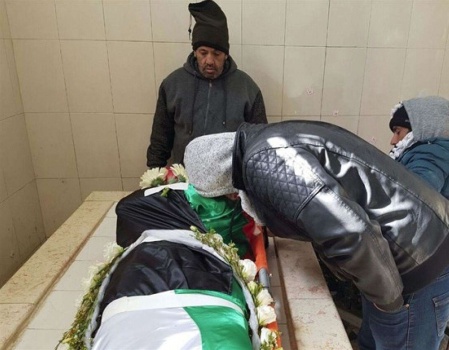 بيرنبالا تشيع جثمان الشهيد الفتى زيدان