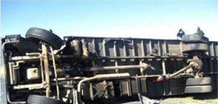 مصرع 6 مصريين واصابة 35 بانقلاب حافلة جنوب سيناء