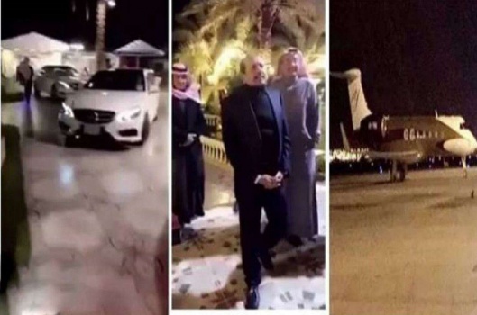 شاهد موكب ملياردير هندي زار مدينة حائل بالسعودية