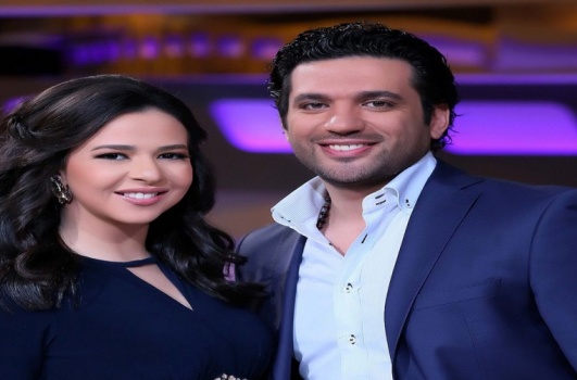 بالفيديو - حسن الرداد يقلّد زوجته إيمي سمير غانم بطريقة مضحكة..