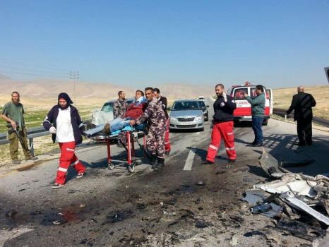أريحا: مصرع طفل و5 اصابات ما بين المتوسطه والخطيرة بحادث سير