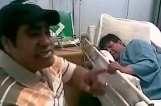 بالفيديو.. النجم أحمد عدوية يغني لـ'شعبولا' في المستشفى وهو يصارع المرض!