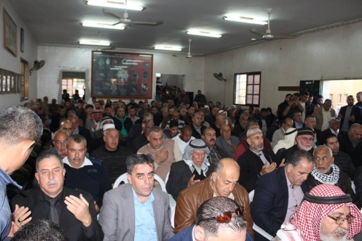 عقد صلح عشائري بين عائلتي جرادات وصبيحات في بلدة السيلة الحارثية غرب جنين