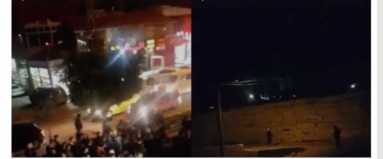 فيديو: مواجهات بين شبان وقوات الامن قرب مركز شرطة بيت لحم في ارطاس
