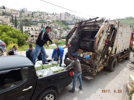 مصادرة واتلاف مشروبات وسكاكر مخصصة للأطفال منتهية الصلاحية في جنين