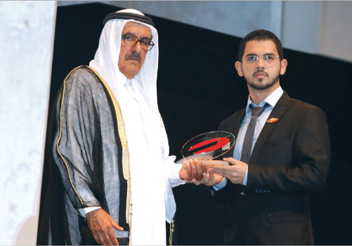 الطالب الفلسطيني رامي صلاحات يفوز للمرة الثانية بأفضل ابتكار علمي في الامارات