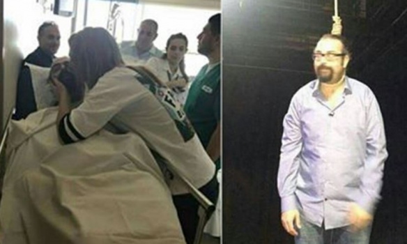 التمثيل يتحول إلى حقيقة: مذيع لبناني يشنق نفسه في مشهد ساخر !