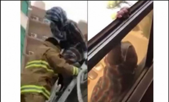 بالفيديو: الخادمة الإثيوبية التي صوّرتها كفيلتها وهي تسقط من الطابق الـ7 تفجّر المفاجآت!