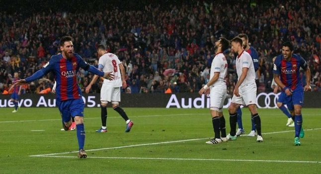 بالفيديو... أهداف وفرص مباراة برشلونة وإسبانيول ,, البرشا في صدارة الليجا