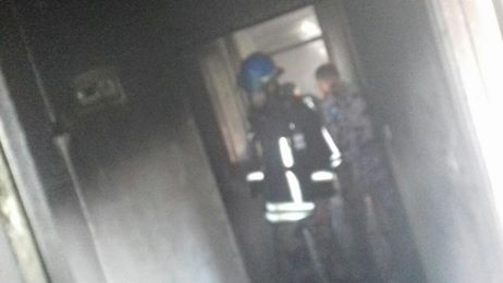 إخماد حريق كشك في بلدة الزبابدة جنوب جنين