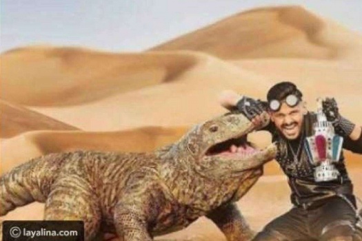 بالصور.. خطأ بسيط يكشف سر "سحلية" رامز تحت الأرض