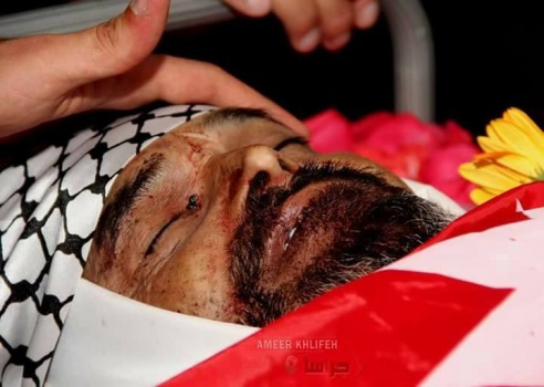 بالصور..تشييع جثمان الشهيد محمد الكسجي في العاصمة الأردنية عمان