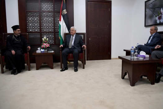 الرئيس يستقبل رئيس وأعضاء بلدية الزبابدة جنوب جنين