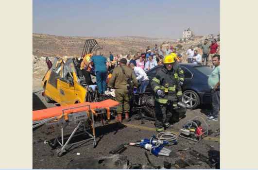 وفاة المصاب السابع بحادث السير المروع الذي وقع شرق رام الله والرئيس يعلن الحداد غداً على أرواحهم