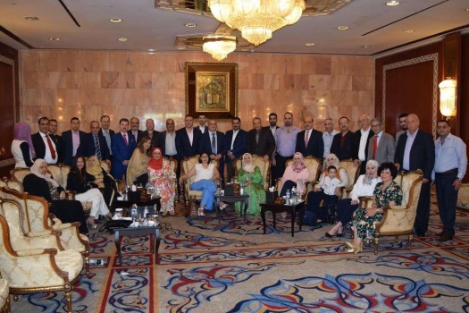 مجلس العمل الفلسطيني في ابوظبي يتبادل التهاني مع أبناء الجالية الفلسطينية بمناسبة عيد الفطر السعيد