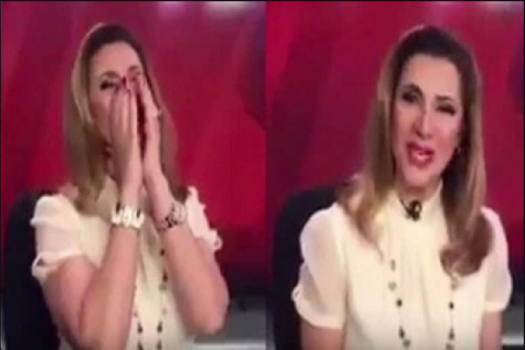بالفيديو.. مذيعة اخبار تزغرد خلال تقديم النشرة