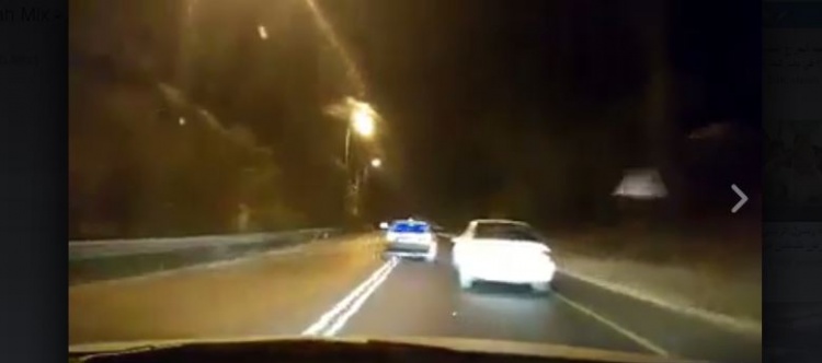 بعد انتشار الفيديو عبر الانترنت ,, القبض على شخص لقيادته المتهورة في سلفيت