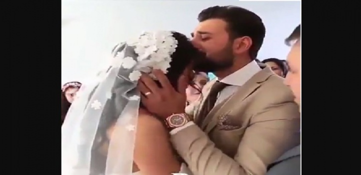 لحظة مؤثرة بين شاب وشقيقته العروس تُبكي الجميع !