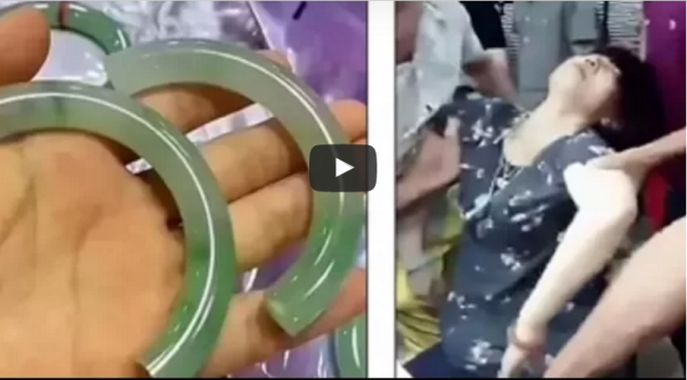 بالفيديو.. أغمي عليها بعد معرفتها سعر "سوار" كسرته بالخطأ