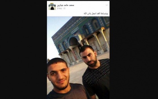 منفذو العملية نشروا صورا لهم من باحات المسجد الاقصى قبل تنفيذ العملية بقليل
