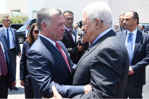الملك عبد الله في رام الله... القدس تنتصر