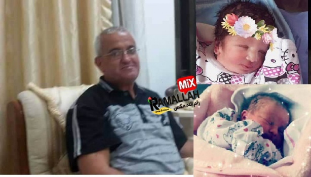 مواطن من قرية الجلمة شمال جنين يرزق بتوأم بعد 25 عاماً من الإنتظار
