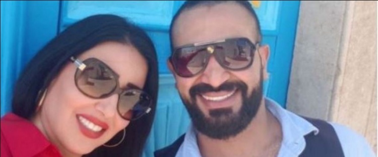 بعد شائعات زواجهما سراً.. سمية الخشاب بصحبة أحمد سعد في تونس: "ربنا يخليك ليّا"
