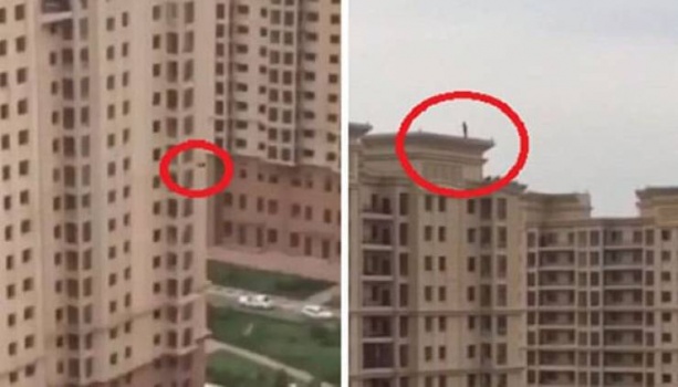 فيديو صادم لرجل يوثق انتحار شاب ويُحمِّله السلام لأبو لهب !