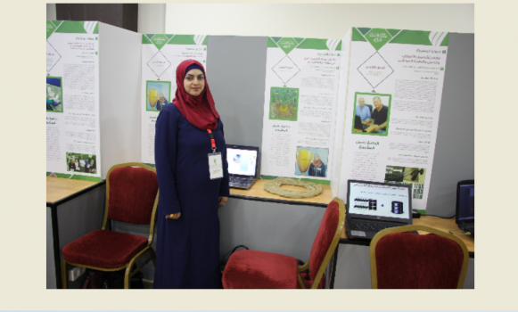 طالبة من "القدس المفتوحة" بجنين تبتكر نظاماً لتقليل استهلاك مياه الري في نظام زراعة النخيل