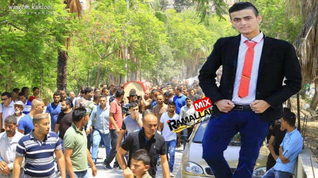 جنين: تشييع جثمان الشاب جودت في بلدة جبع بعد وفاته جراء منع الإحتلال السماح له بالسفر لتلقي العلاج
