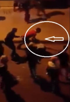 لقطات مروعّة للحظة ذبح شاب في أحد شوارع المغرب!