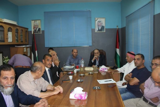 محافظ جنين يوعز لصندوق الاستثمار الفلسطيني تنفيذ مشروع الطاقة البديلة في بلدة كفردان غرب جنين