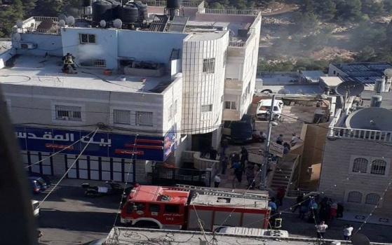 مصرع طفل بحريق شقة في عناتا