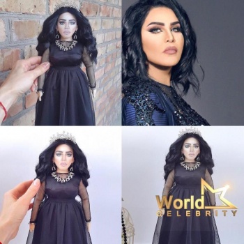 بالصور &ndash; شاهدوا دمية أحلام للمرة الأولى&hellip; هل تشبهها؟ وما هو تعليقها؟!