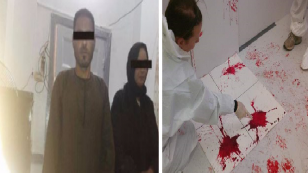 شاهد.. ذبحت زوجها أمام طفله بمساعدة عشقيها ثم ذهبا يحتفلان على فراش القتيل!