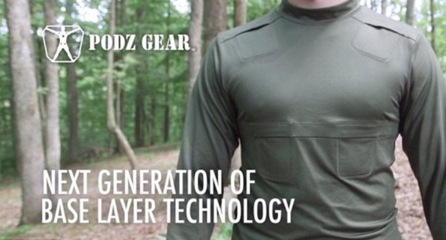 &ldquo;The Podz Gear&rdquo; ملابس تعمل كتدفئة مركزية