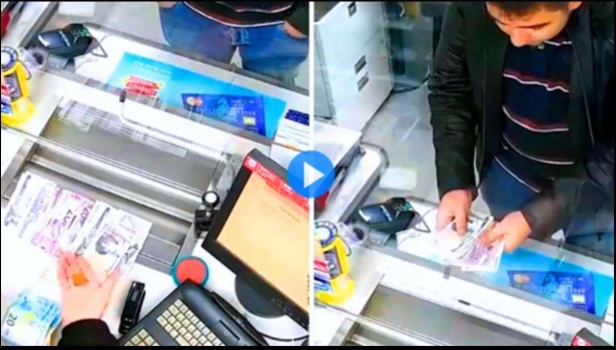 هل يمكنك اكتشاف حيلة هذا اللص قبل أن يكشفها الصراف؟
