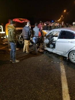 صور : مصرع مواطن واصابة اخرين في حادث سير مروع برام الله