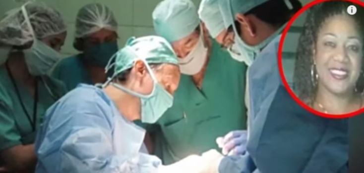 وضعت كاميرا في شعرها اثناء العملية.. وعندما سمعت ما قاله الاطباء كانت الكارثة!