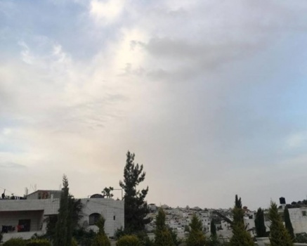 الطقس: جو غائم وانخفاض على الحرارة