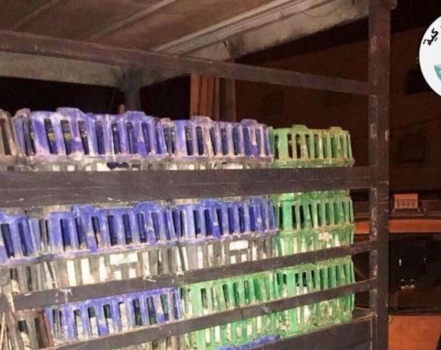 ضبط 2200 طير دجاج لاحم مهرب
