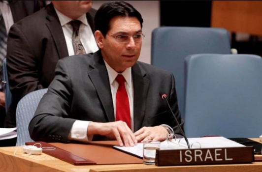 مندوب إسرائيل يهاجم مؤيدي فلسطين: أنتم دمى